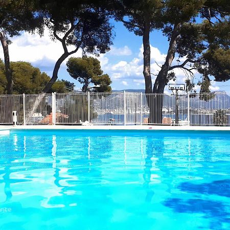 T1 Avec Piscine A 300M Des Plages Pour 4 Personnes - Residence Saint Elme La Seyne-sur-Mer Exteriör bild