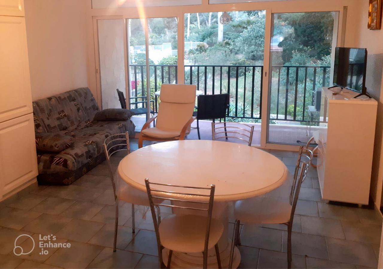 T1 Avec Piscine A 300M Des Plages Pour 4 Personnes - Residence Saint Elme La Seyne-sur-Mer Exteriör bild